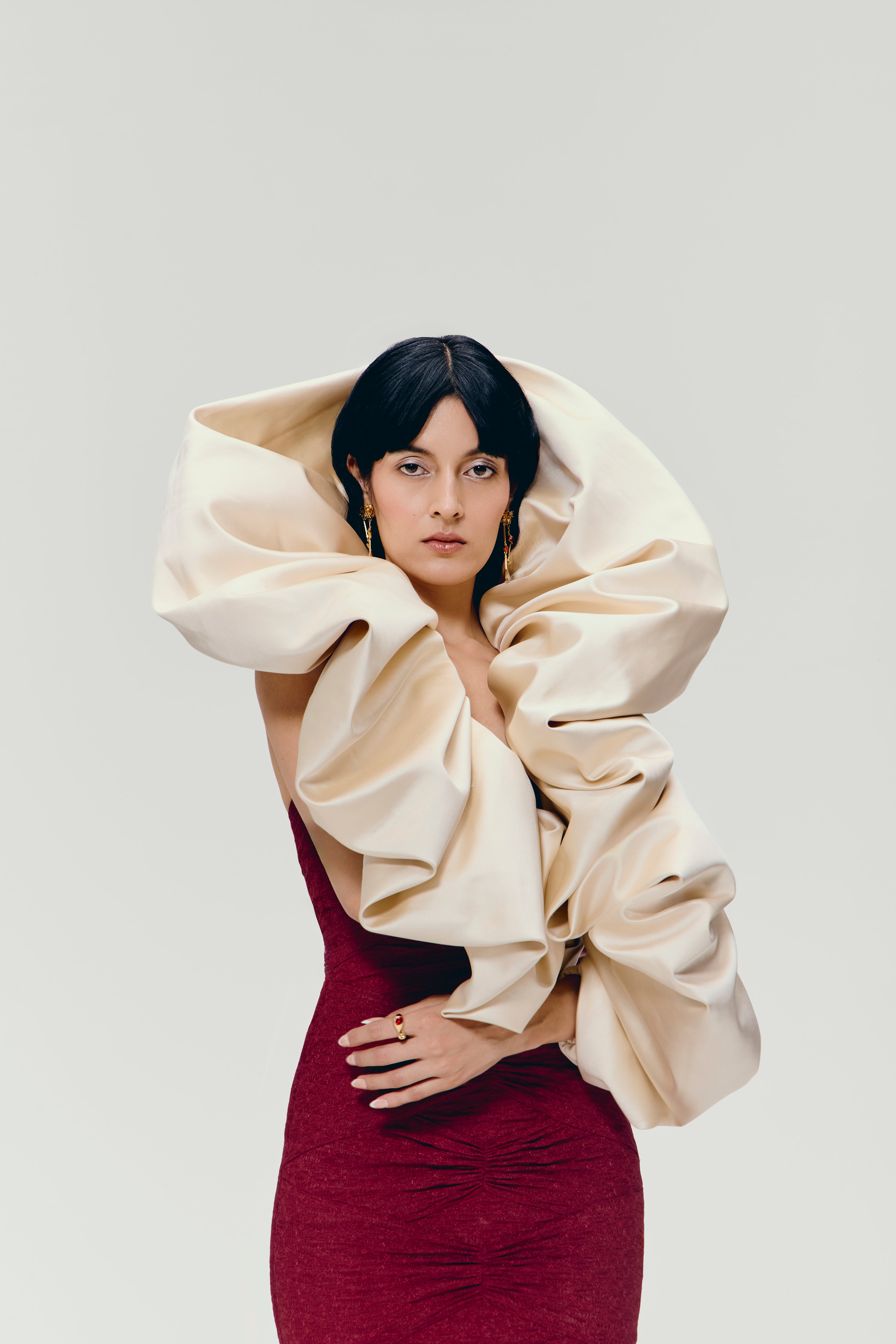 Reverie Cape in Ivory