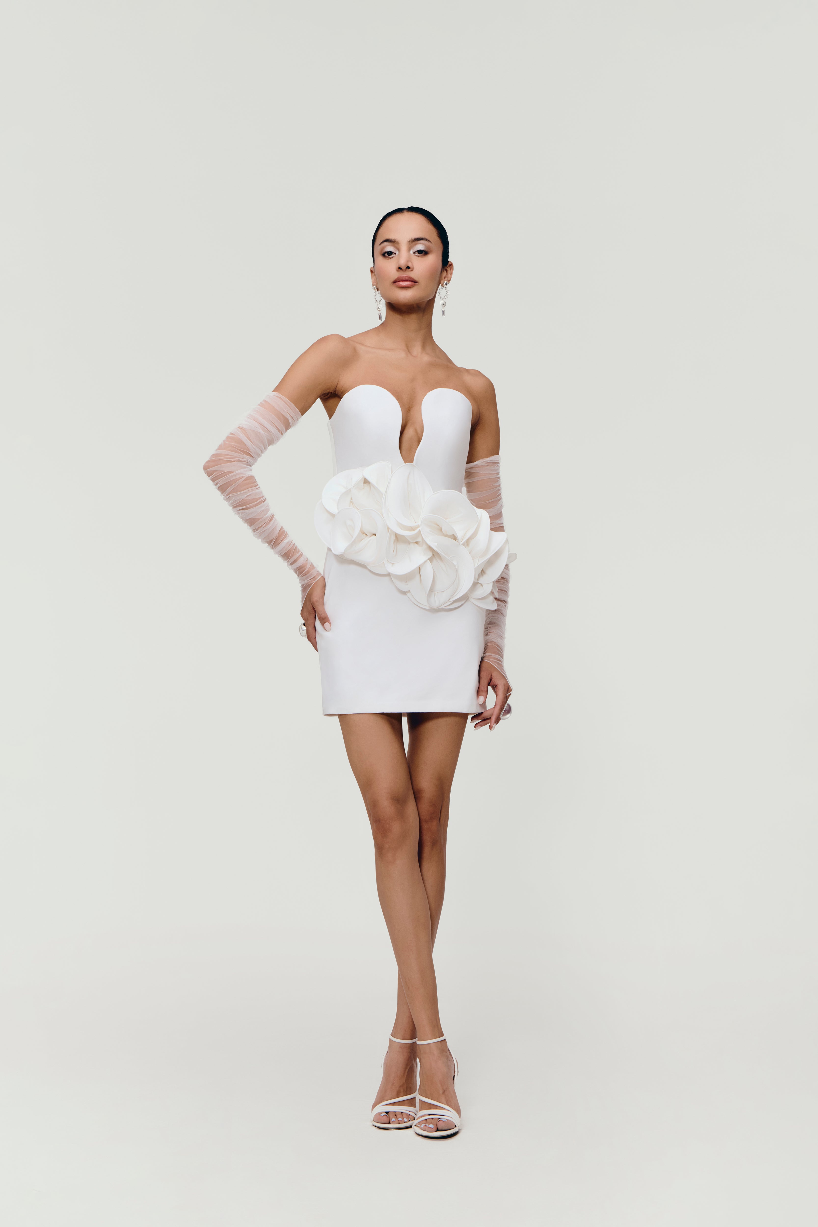 Seraphine Sculpted Mini in White